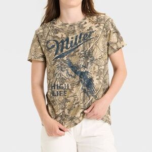 Miller High Life Camouflage Short Sleeve Tee